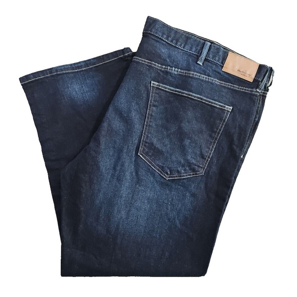 Weatherproof Men's Jeans Vintage 48x30 Dark Wash Comfort Relaxed Cotton Spandex - Picture 7 of 16